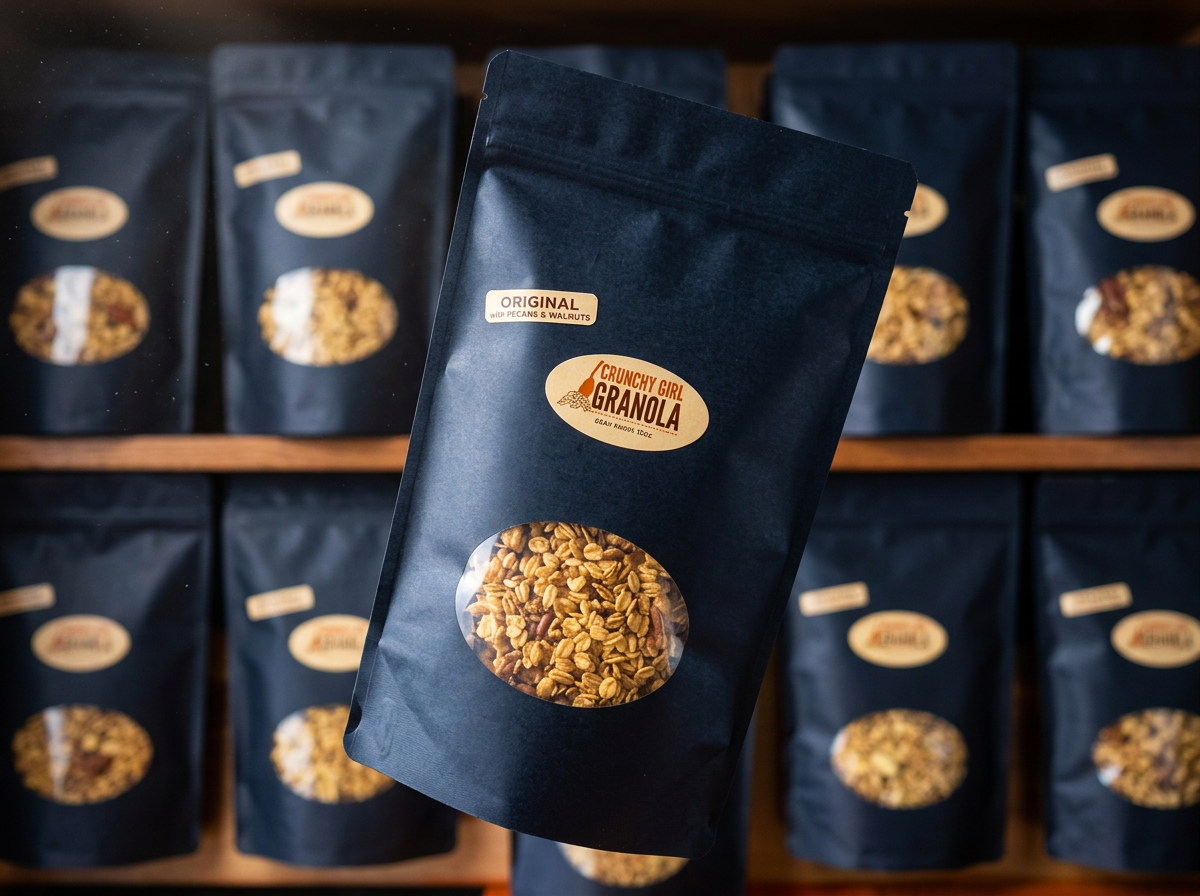 Original granola resealable bag